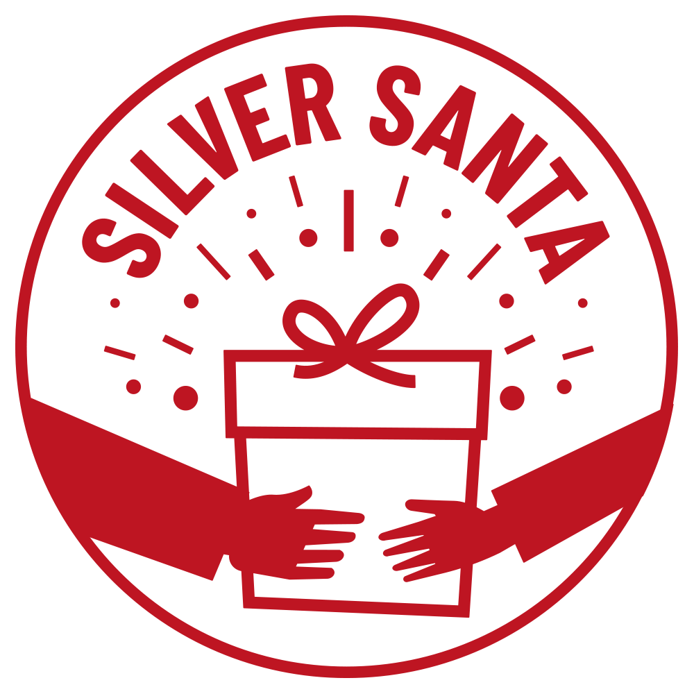 Silver Santa